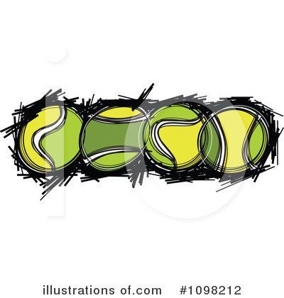 Tennis Clipart #1098212 by Chromaco