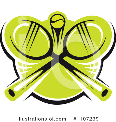 Royalty-Free (RF) Tennis Clipart Illustration by Vector Tradition SM - Stock Sample #1107239