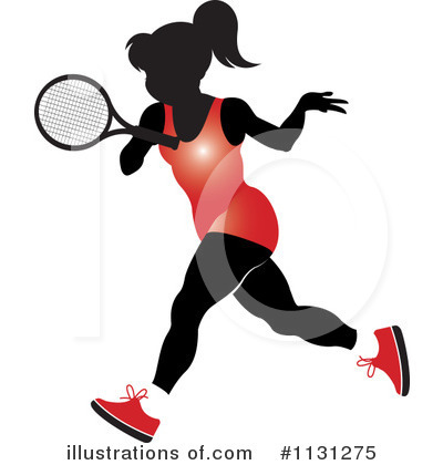Tennis Clipart #1131275 by Lal Perera