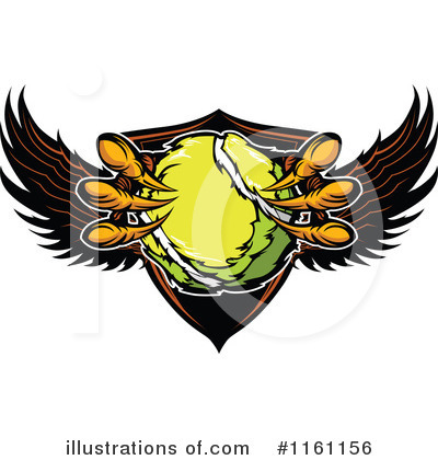 Royalty-Free (RF) Tennis Clipart Illustration by Chromaco - Stock Sample #1161156