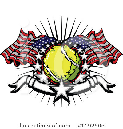 Tennis Clipart #1192505 by Chromaco