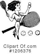 Tennis Clipart #1206376 by Prawny Vintage