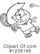 Tennis Clipart #1236165 by toonaday