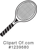 Tennis Clipart #1239680 by Johnny Sajem