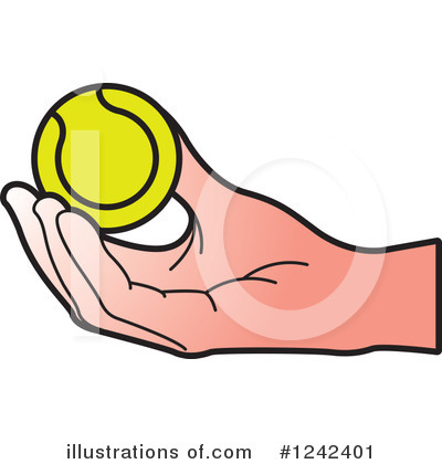 Royalty-Free (RF) Tennis Clipart Illustration by Lal Perera - Stock Sample #1242401