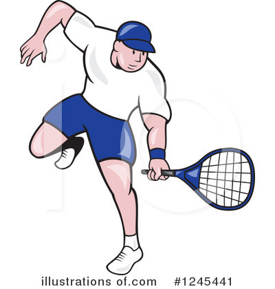 Tennis Clipart #1245441 by patrimonio