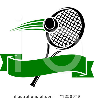 Royalty-Free (RF) Tennis Clipart Illustration by Vector Tradition SM - Stock Sample #1250079