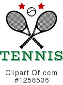 Tennis Clipart #1258536 by Vector Tradition SM