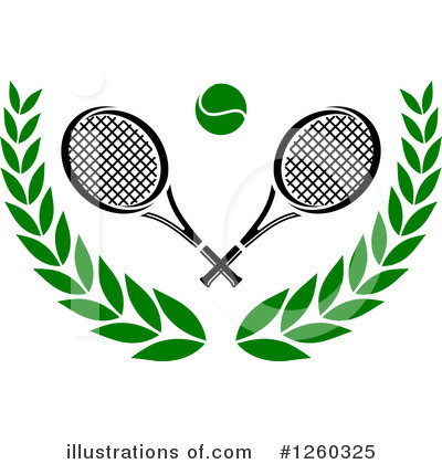 Royalty-Free (RF) Tennis Clipart Illustration by Vector Tradition SM - Stock Sample #1260325