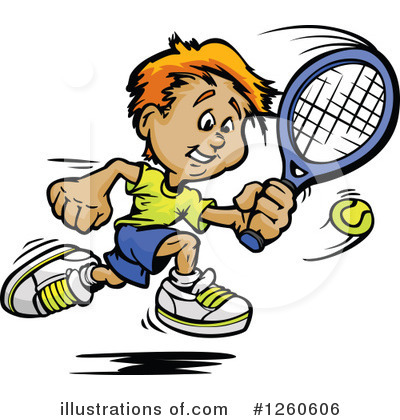 Tennis Clipart #1260606 by Chromaco