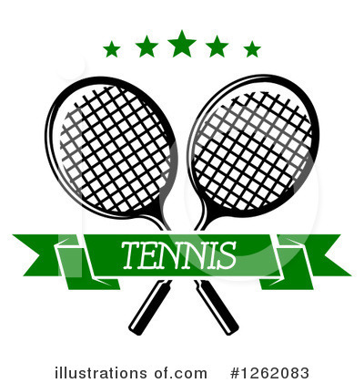Royalty-Free (RF) Tennis Clipart Illustration by Vector Tradition SM - Stock Sample #1262083