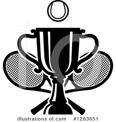 Royalty-Free (RF) Tennis Clipart Illustration by Vector Tradition SM - Stock Sample #1263651