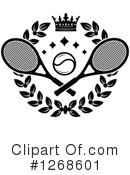 Tennis Clipart #1268601 by Vector Tradition SM