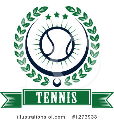 Royalty-Free (RF) Tennis Clipart Illustration by Vector Tradition SM - Stock Sample #1273933