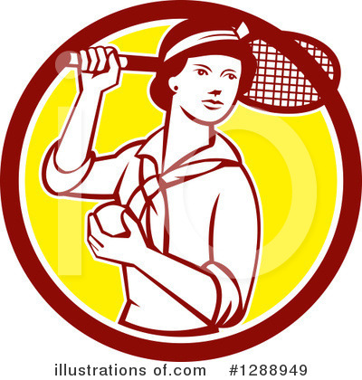Tennis Clipart #1288949 by patrimonio