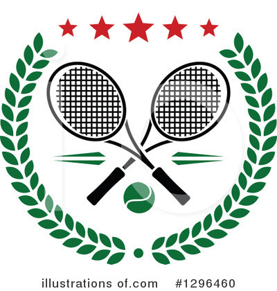 Royalty-Free (RF) Tennis Clipart Illustration by Vector Tradition SM - Stock Sample #1296460