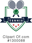 Tennis Clipart #1300088 by Vector Tradition SM