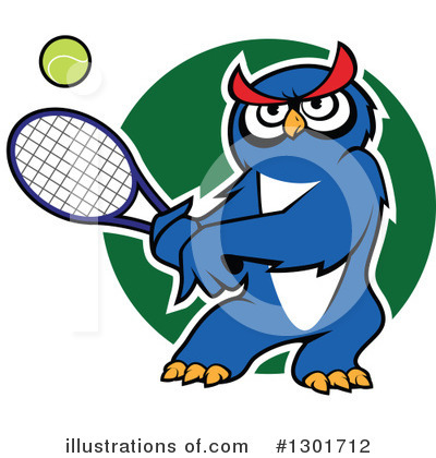 Royalty-Free (RF) Tennis Clipart Illustration by Vector Tradition SM - Stock Sample #1301712