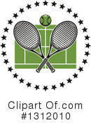 Tennis Clipart #1312010 by Vector Tradition SM
