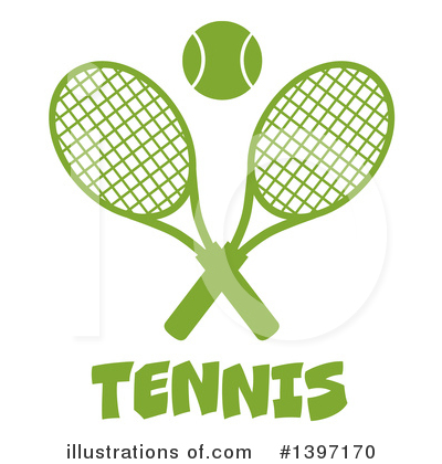Tennis Racket Clipart #1397170 by Hit Toon