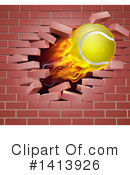 Tennis Clipart #1413926 by AtStockIllustration