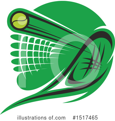 Royalty-Free (RF) Tennis Clipart Illustration by Vector Tradition SM - Stock Sample #1517465