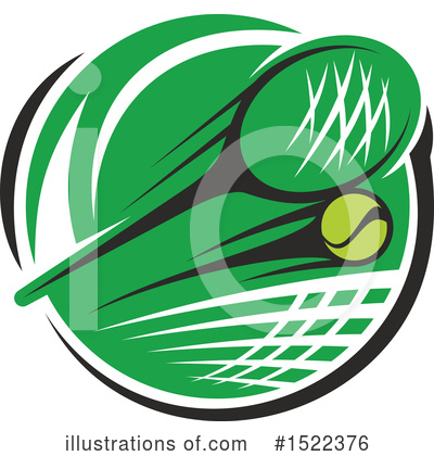 Royalty-Free (RF) Tennis Clipart Illustration by Vector Tradition SM - Stock Sample #1522376