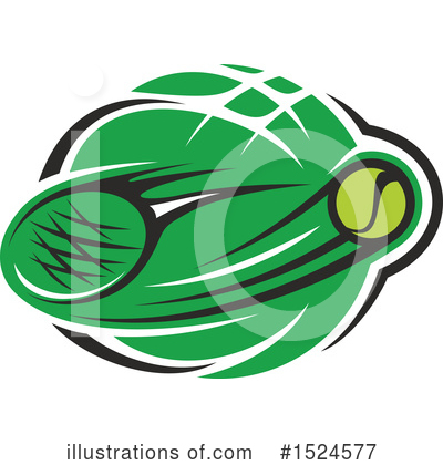 Royalty-Free (RF) Tennis Clipart Illustration by Vector Tradition SM - Stock Sample #1524577