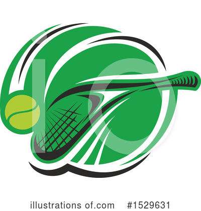 Royalty-Free (RF) Tennis Clipart Illustration by Vector Tradition SM - Stock Sample #1529631