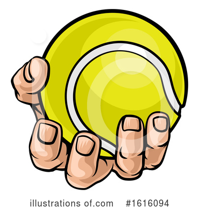 Royalty-Free (RF) Tennis Clipart Illustration by AtStockIllustration - Stock Sample #1616094