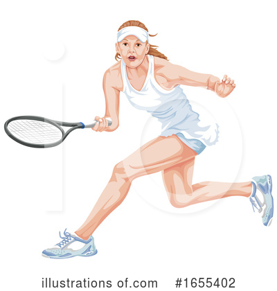 Royalty-Free (RF) Tennis Clipart Illustration by Morphart Creations - Stock Sample #1655402