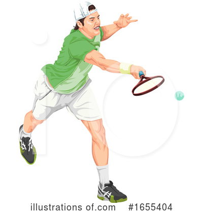 Royalty-Free (RF) Tennis Clipart Illustration by Morphart Creations - Stock Sample #1655404