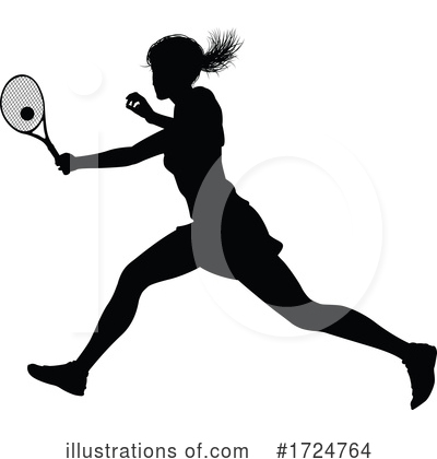 Royalty-Free (RF) Tennis Clipart Illustration by AtStockIllustration - Stock Sample #1724764