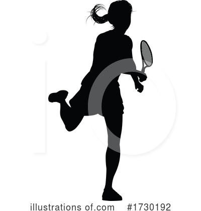 Royalty-Free (RF) Tennis Clipart Illustration by AtStockIllustration - Stock Sample #1730192