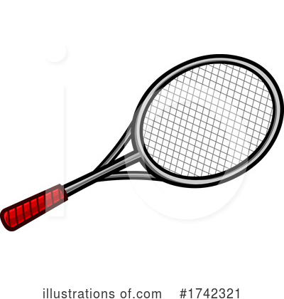 Royalty-Free (RF) Tennis Clipart Illustration by Hit Toon - Stock Sample #1742321