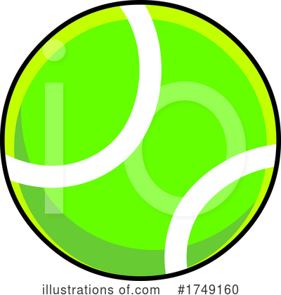 Tennis Clipart #1749160 by Hit Toon