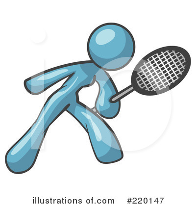 Tennis Clipart #220147 by Leo Blanchette