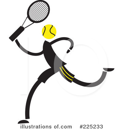 Royalty-Free (RF) Tennis Clipart Illustration by Prawny - Stock Sample #225233