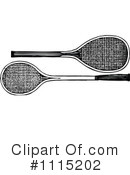 Tennis Racket Clipart #1115202 by Prawny Vintage