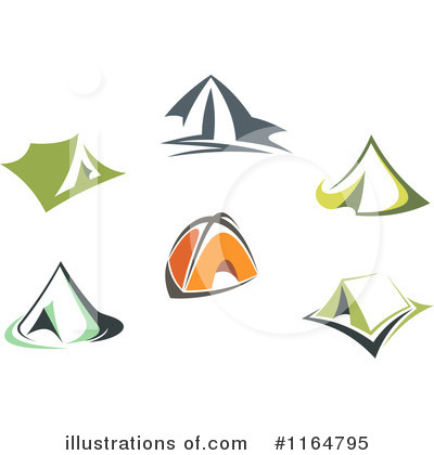 Royalty-Free (RF) Tent Clipart Illustration by Vector Tradition SM - Stock Sample #1164795