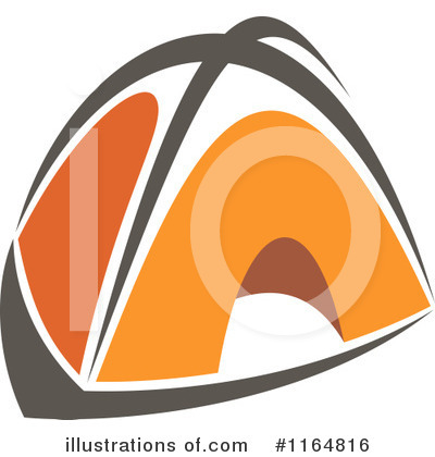 Tents Clipart #1164816 by Vector Tradition SM