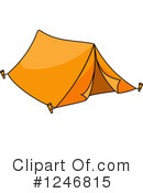 Tent Clipart #1246815 by Vector Tradition SM