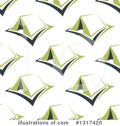 Royalty-Free (RF) Tent Clipart Illustration by Vector Tradition SM - Stock Sample #1317420