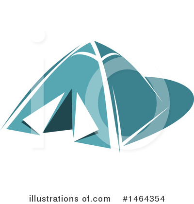Royalty-Free (RF) Tent Clipart Illustration by Vector Tradition SM - Stock Sample #1464354