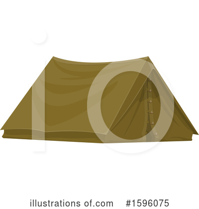 Royalty-Free (RF) Tent Clipart Illustration by Vector Tradition SM - Stock Sample #1596075
