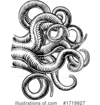 Octopus Clipart #1719927 by AtStockIllustration