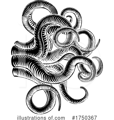 Octopus Clipart #1750367 by AtStockIllustration