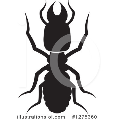 Royalty-Free (RF) Termite Clipart Illustration by Lal Perera - Stock Sample #1275360
