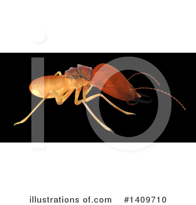 Termite Clipart #1409710 by Leo Blanchette