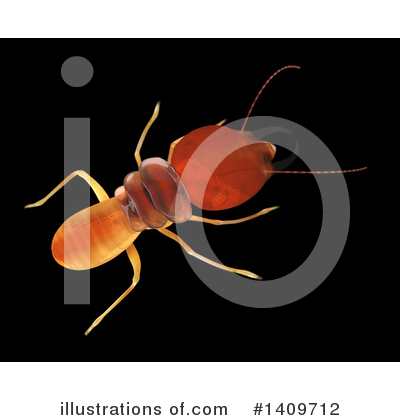 Royalty-Free (RF) Termite Clipart Illustration by Leo Blanchette - Stock Sample #1409712